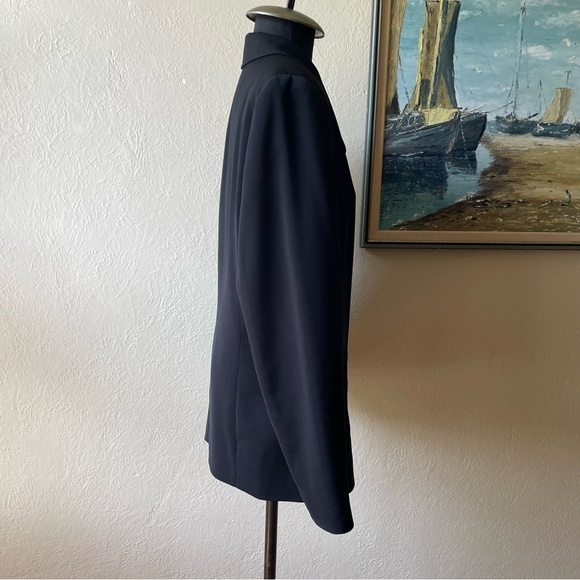 Eddie Bauer black zip up blazer jacket in size medium - Picture 5 of 10